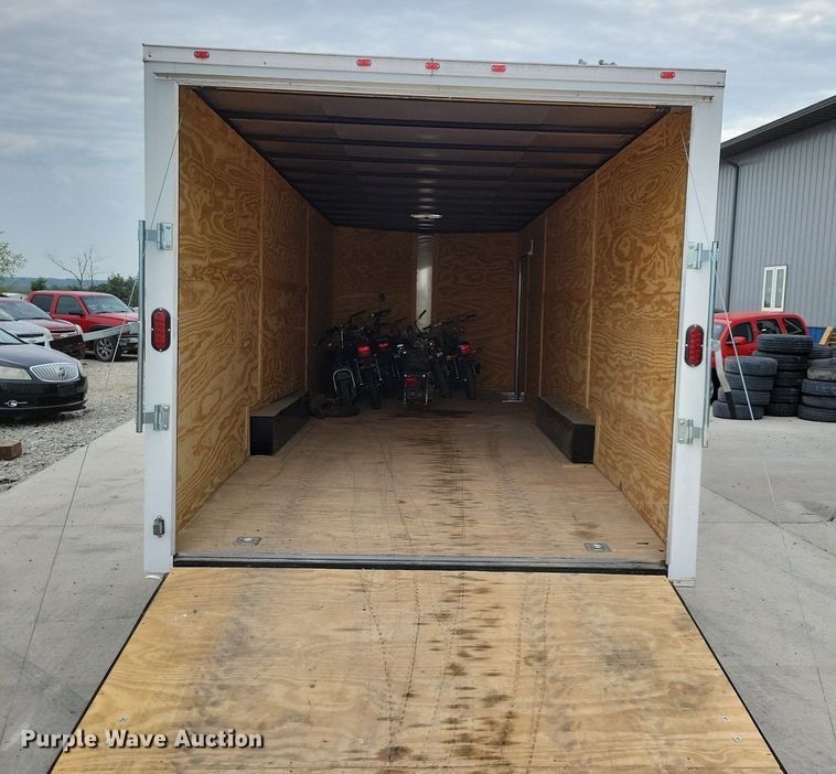 image for item IQ9946 2021 Eagle Cargo 7FW  enclosed cargo trailer