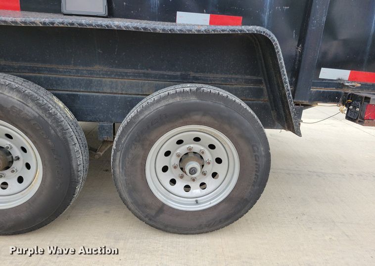 image for item IQ9947 2020 Taylor  dump trailer