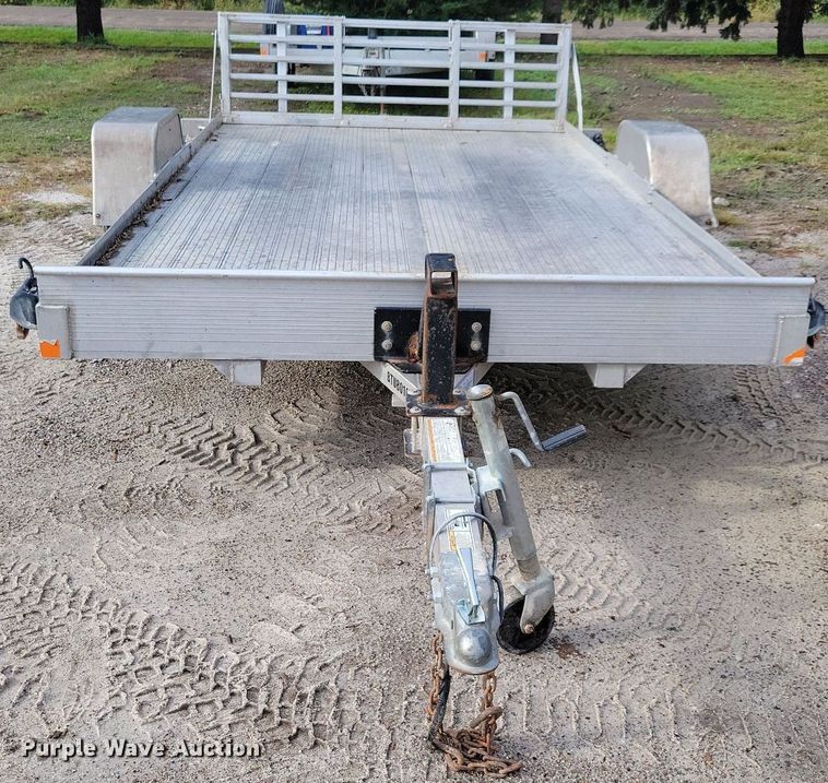 image for item IQ9952 2021 Voyager Industries Bear Track  utility trailer