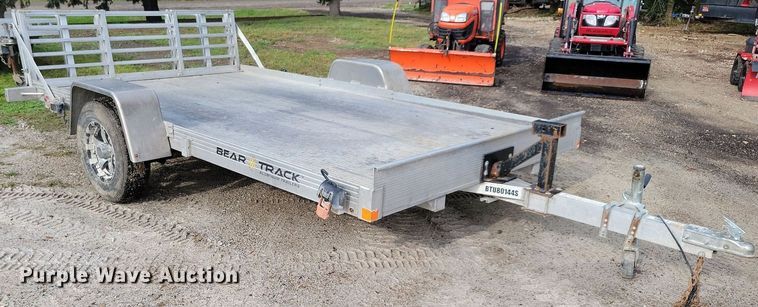 image for item IQ9952 2021 Voyager Industries Bear Track  utility trailer