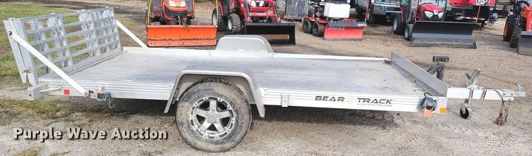 image for item IQ9952 2021 Voyager Industries Bear Track  utility trailer