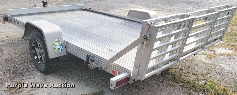 image for item IQ9952 2021 Voyager Industries Bear Track  utility trailer
