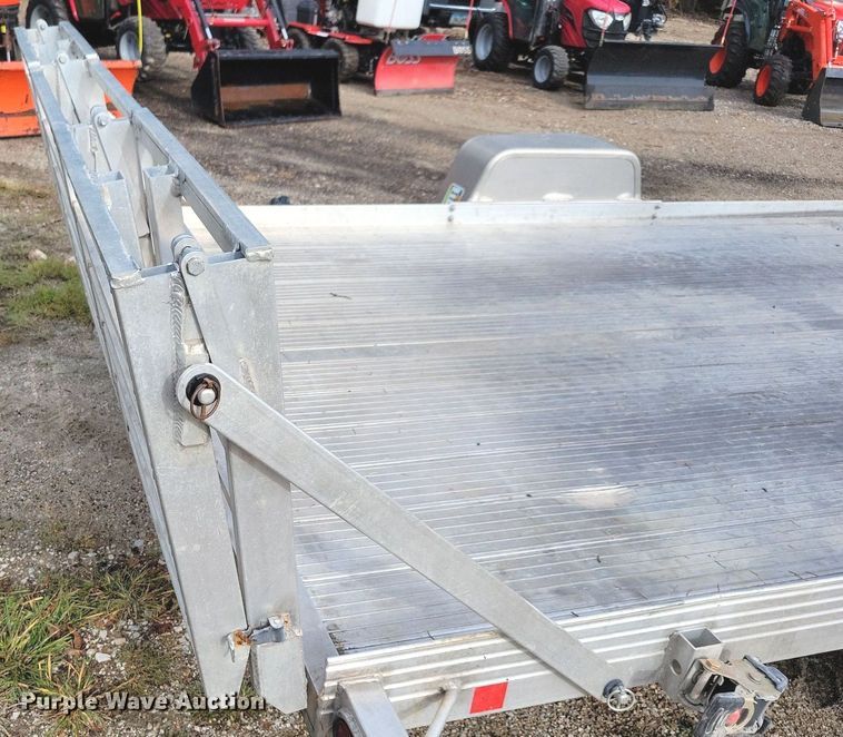 image for item IQ9952 2021 Voyager Industries Bear Track  utility trailer