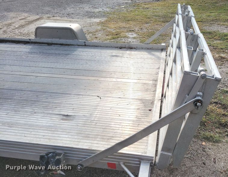 image for item IQ9952 2021 Voyager Industries Bear Track  utility trailer