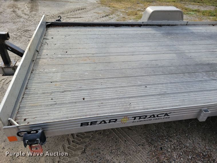image for item IQ9952 2021 Voyager Industries Bear Track  utility trailer