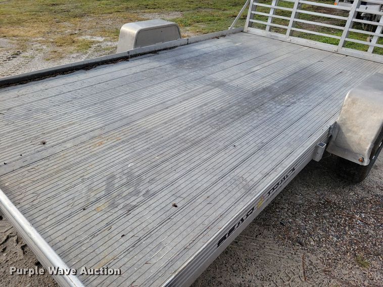 image for item IQ9952 2021 Voyager Industries Bear Track  utility trailer