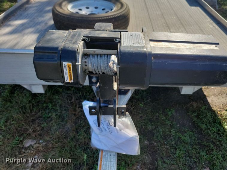 image for item IQ9952 2021 Voyager Industries Bear Track  utility trailer