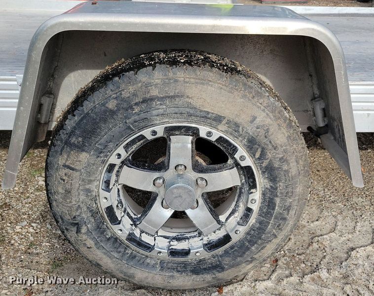 image for item IQ9952 2021 Voyager Industries Bear Track  utility trailer