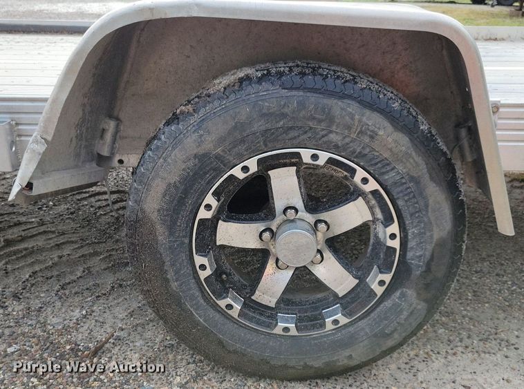 image for item IQ9952 2021 Voyager Industries Bear Track  utility trailer