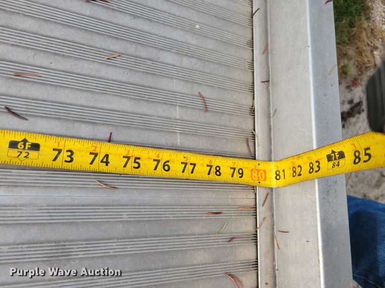 image for item IQ9953 2017 Voyager Industries Bear Track  tilt deck utility trailer