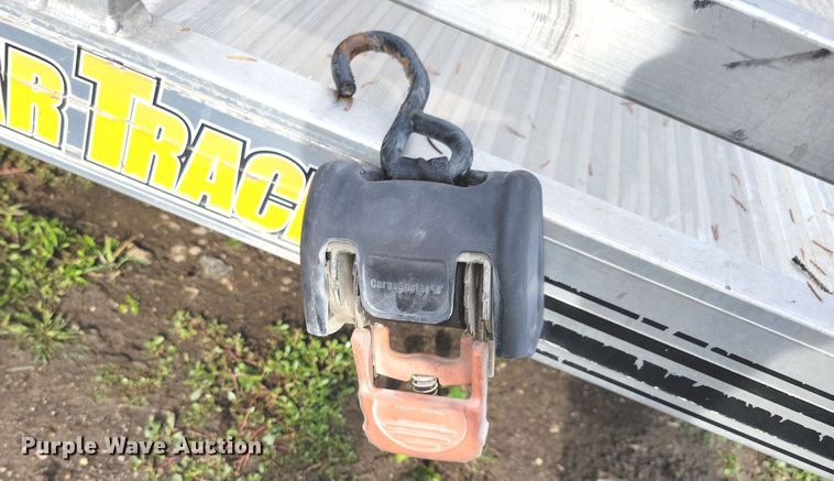 image for item IQ9953 2017 Voyager Industries Bear Track  tilt deck utility trailer