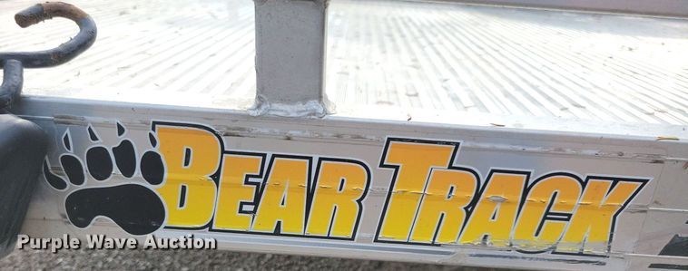 image for item IQ9953 2017 Voyager Industries Bear Track  tilt deck utility trailer