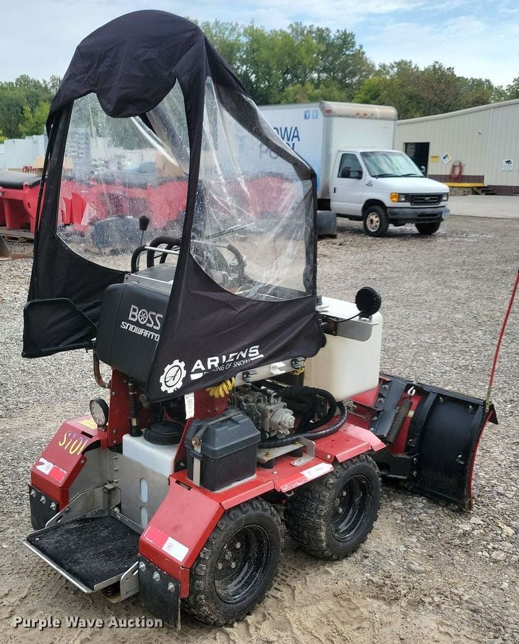 image for item IQ9955 2020 Boss Snowrator  snow pusher