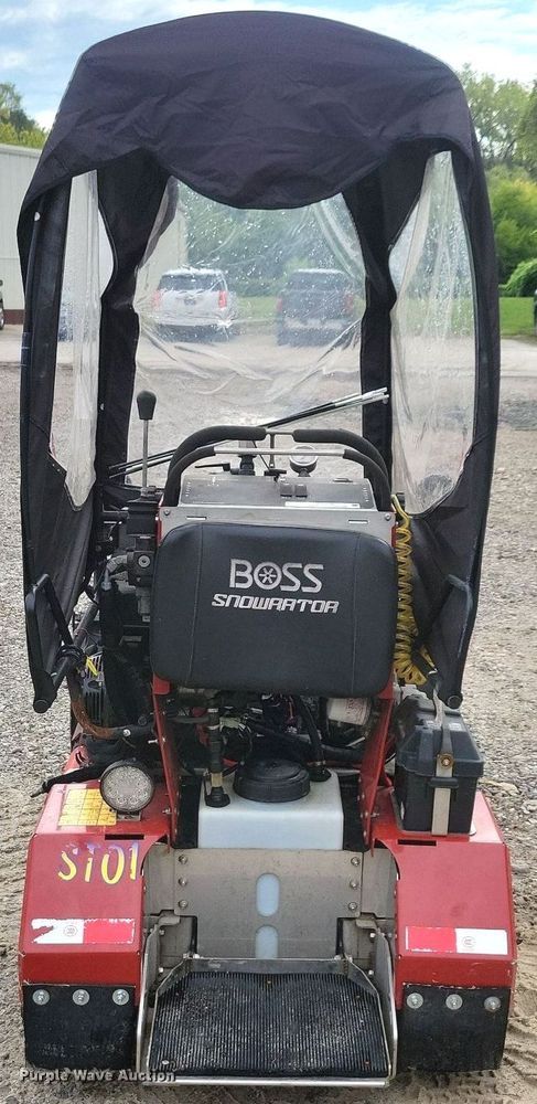 image for item IQ9955 2020 Boss Snowrator  snow pusher
