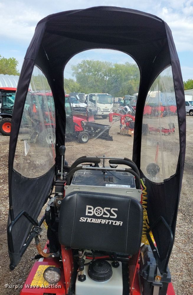 image for item IQ9955 2020 Boss Snowrator  snow pusher
