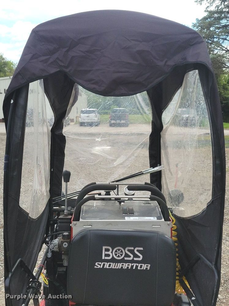 image for item IQ9955 2020 Boss Snowrator  snow pusher