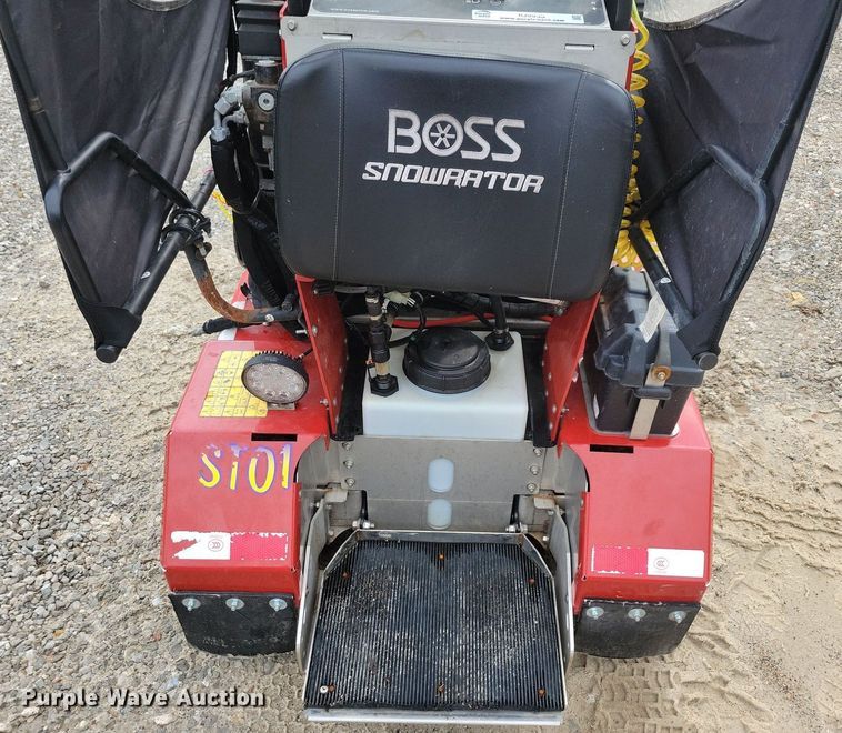 image for item IQ9955 2020 Boss Snowrator  snow pusher