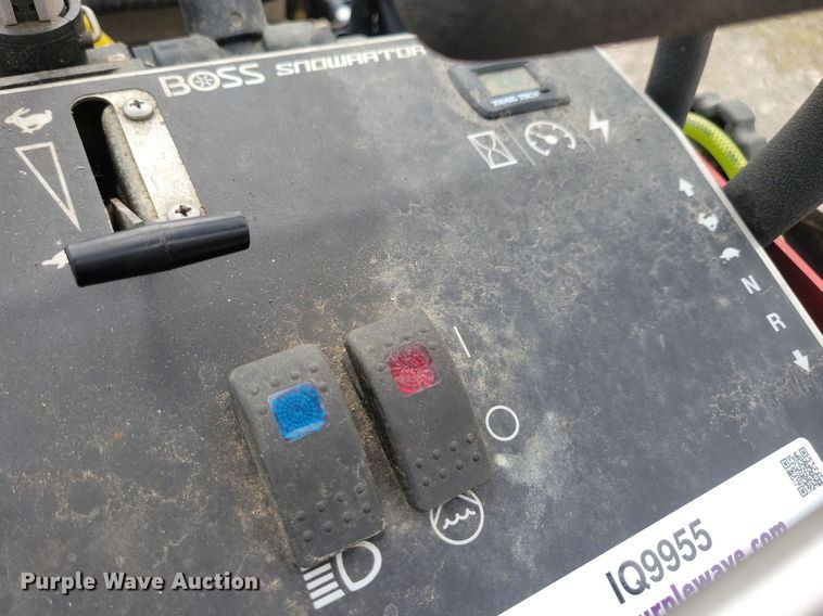 image for item IQ9955 2020 Boss Snowrator  snow pusher