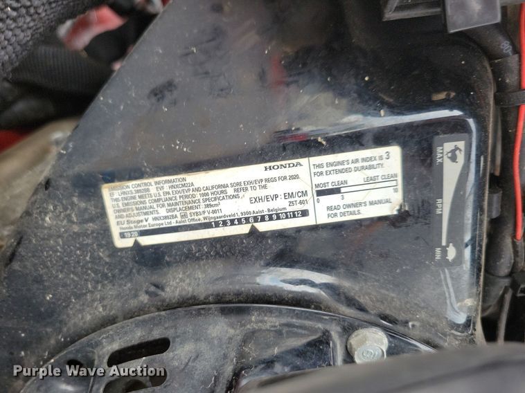 image for item IQ9955 2020 Boss Snowrator  snow pusher