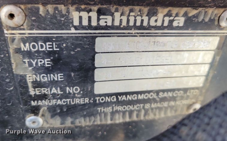 image for item IQ9959 Mahindra eMax25S HST  MFWD tractor