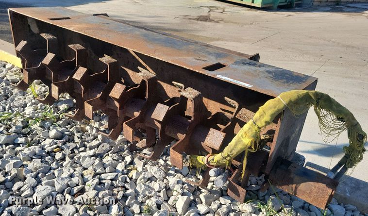 image for item IQ9968 72" W skid steer tiller