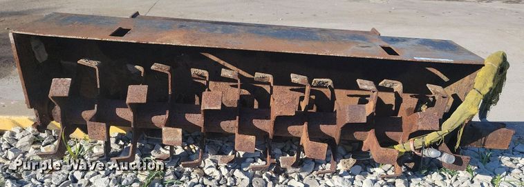 image for item IQ9968 72" W skid steer tiller