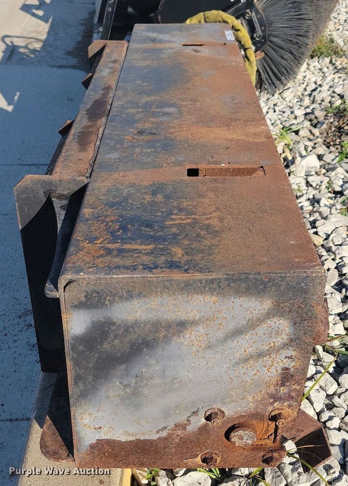 image for item IQ9968 72" W skid steer tiller