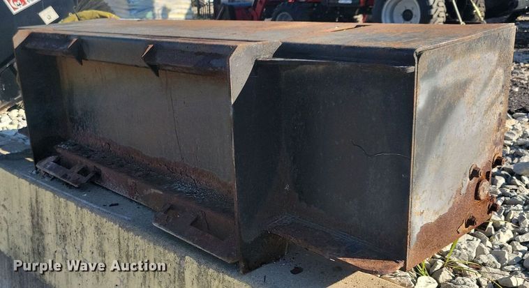 image for item IQ9968 72" W skid steer tiller