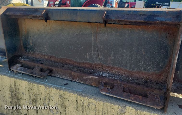 image for item IQ9968 72" W skid steer tiller