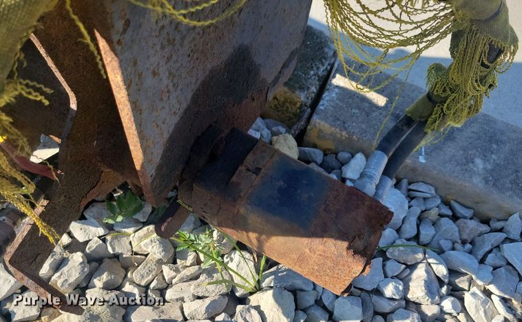 image for item IQ9968 72" W skid steer tiller