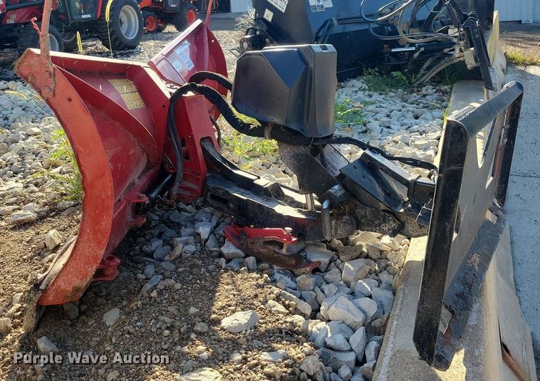 image for item IQ9970 2017 Boss XT  skid steer snow plow