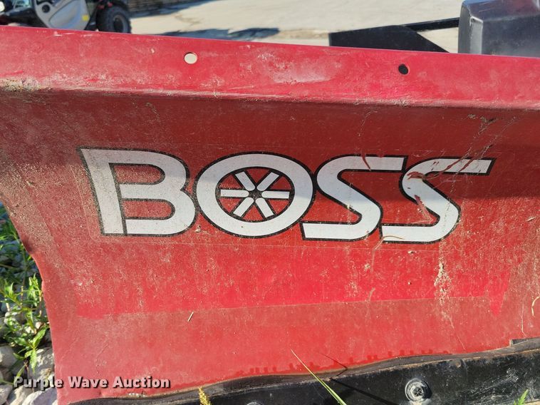 image for item IQ9970 2017 Boss XT  skid steer snow plow
