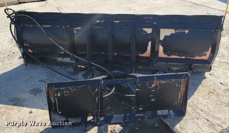 image for item IQ9974 90" W skid steer snow pusher