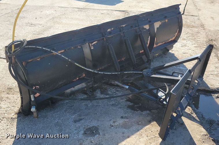 image for item IQ9974 90" W skid steer snow pusher