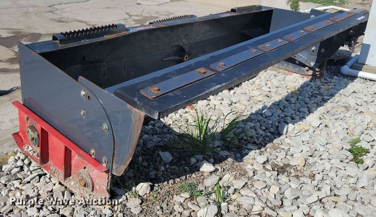 image for item IQ9975 Virnig  96" W skid steer snow pusher