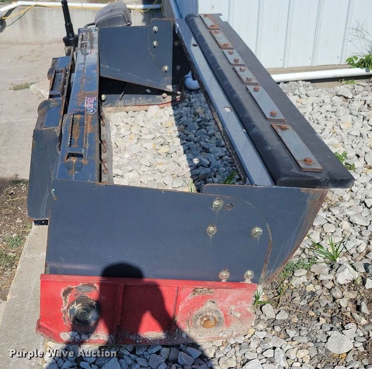 image for item IQ9975 Virnig  96" W skid steer snow pusher