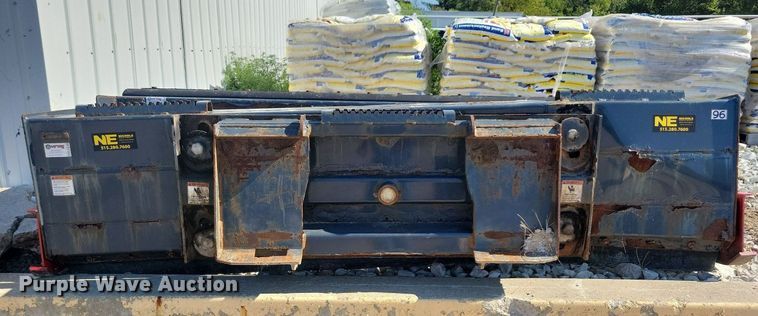 image for item IQ9975 Virnig  96" W skid steer snow pusher