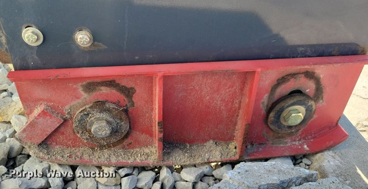 image for item IQ9975 Virnig  96" W skid steer snow pusher