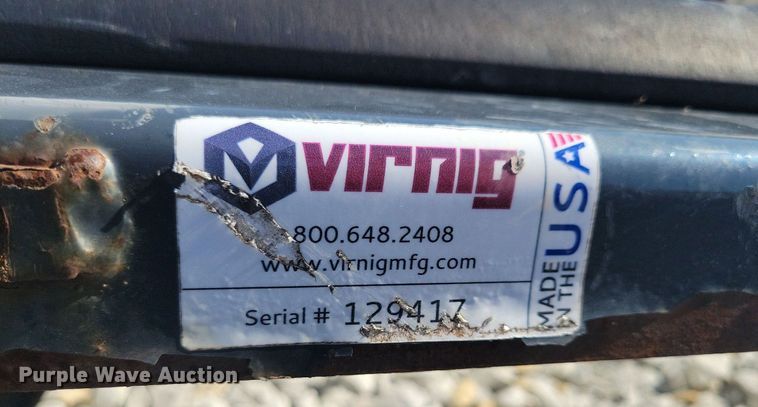 image for item IQ9975 Virnig  96" W skid steer snow pusher