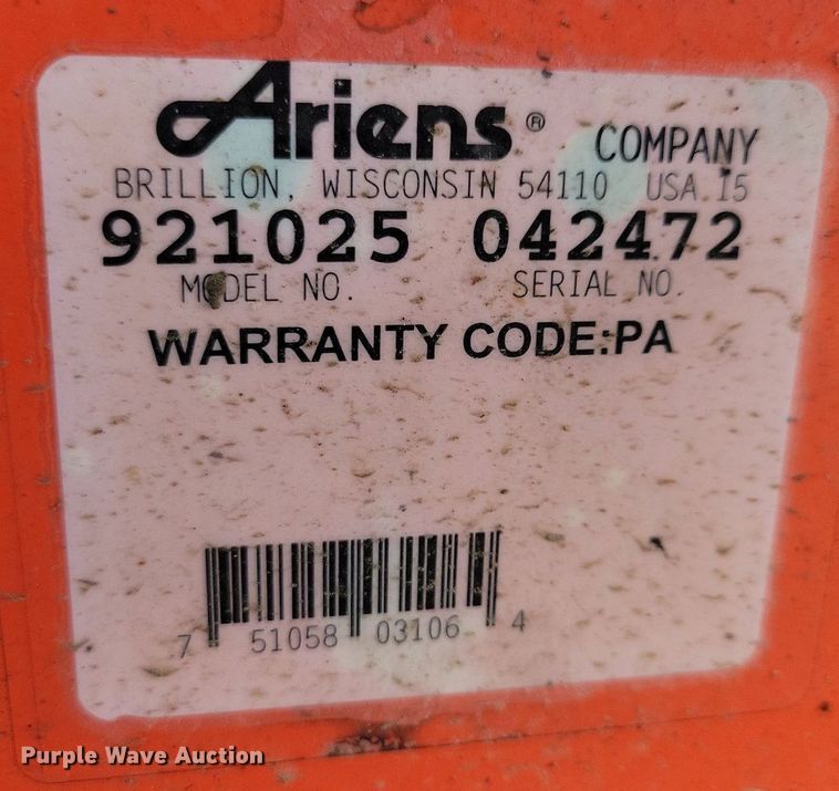 image for item IQ9976 Ariens Power Brush 28  broom