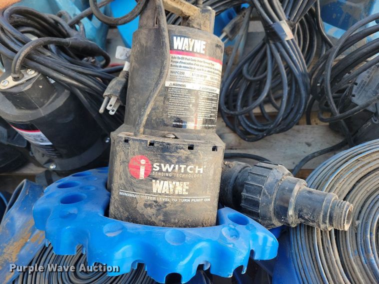 image for item IQ9977 (7) Wayne submersible pumps