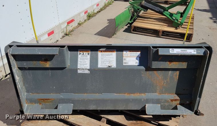 image for item IQ9983 Snow Busters Worksaver  skid steer snow pusher