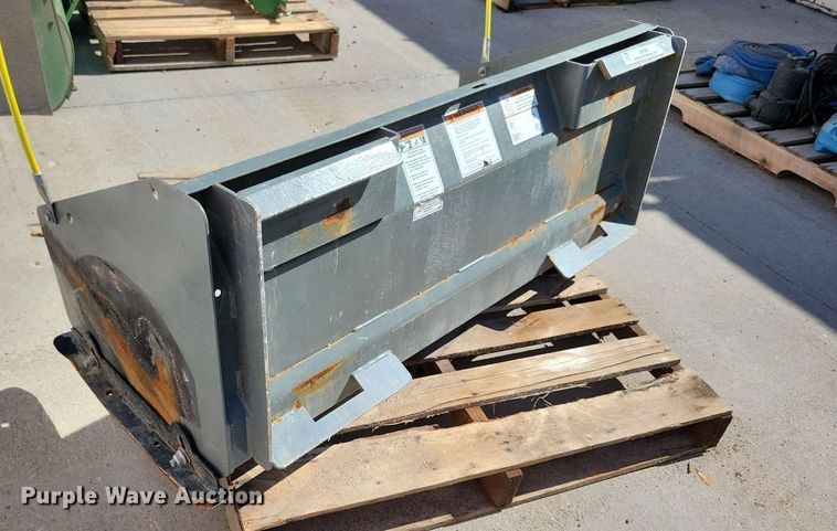 image for item IQ9983 Snow Busters Worksaver  skid steer snow pusher