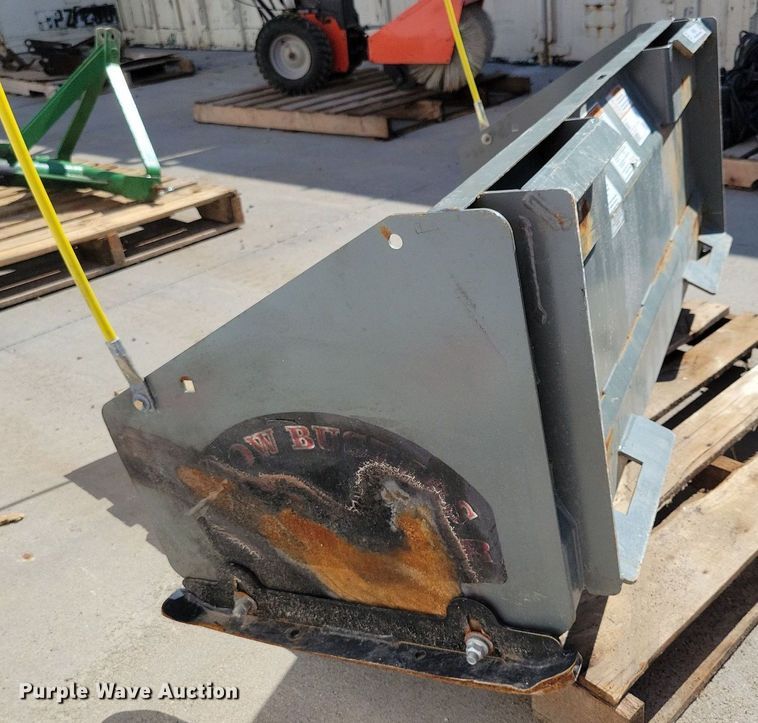 image for item IQ9983 Snow Busters Worksaver  skid steer snow pusher