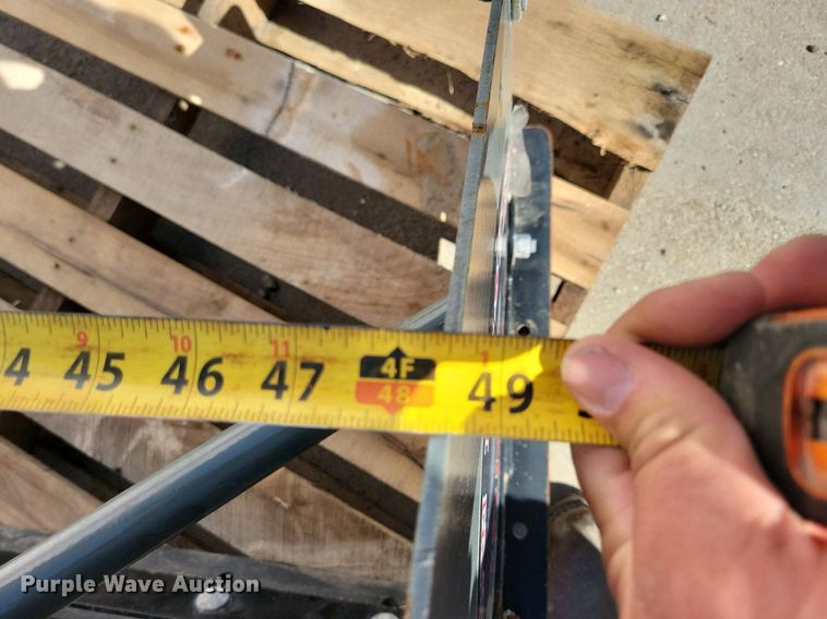 image for item IQ9983 Snow Busters Worksaver  skid steer snow pusher