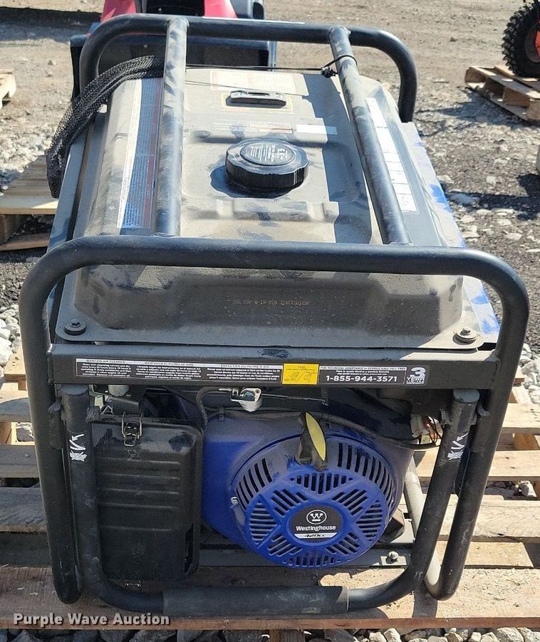 image for item IQ9987 Westinghouse WGen7500  generator