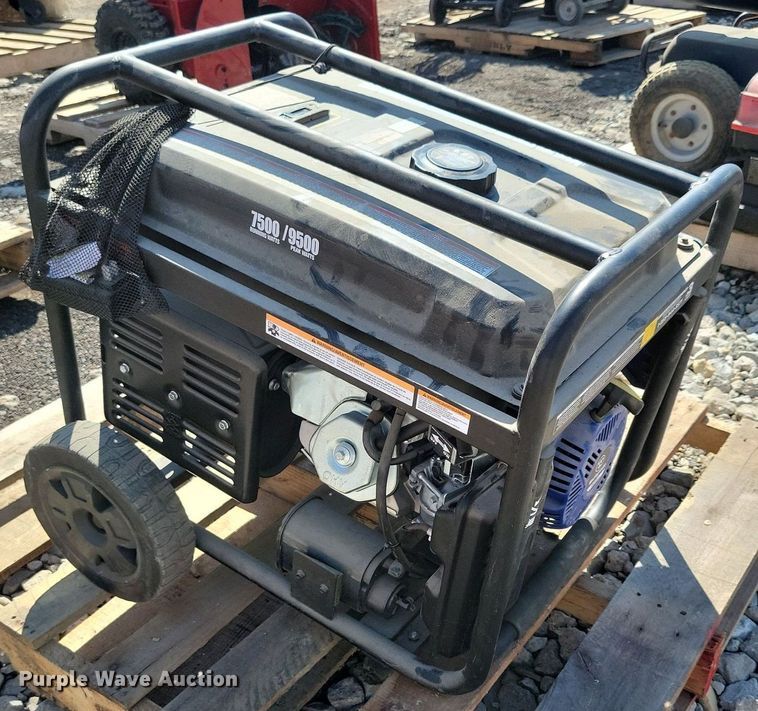 image for item IQ9987 Westinghouse WGen7500  generator