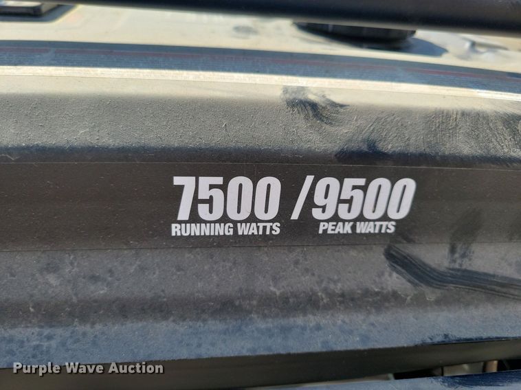 image for item IQ9987 Westinghouse WGen7500  generator