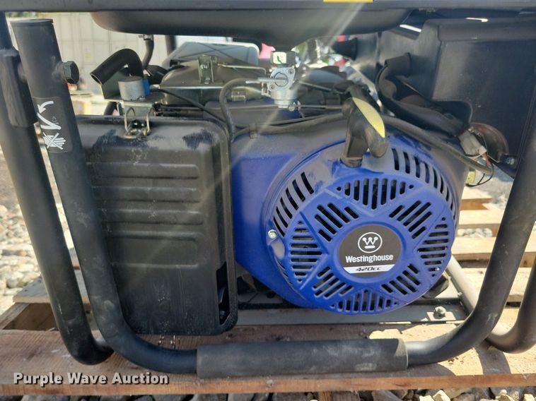 image for item IQ9987 Westinghouse WGen7500  generator