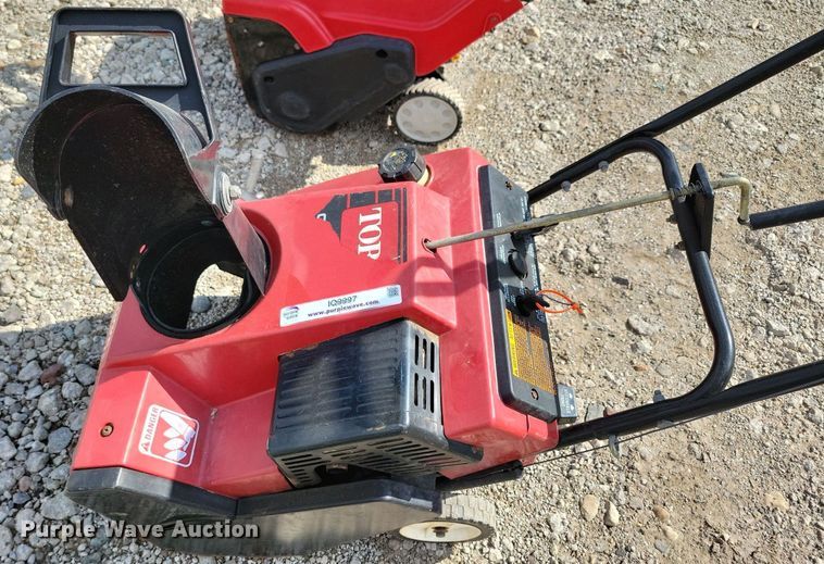 image for item IQ9997 (2) snow blowers